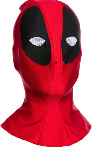 Adult Deadpool Overhead Fabric Balaclava Mask