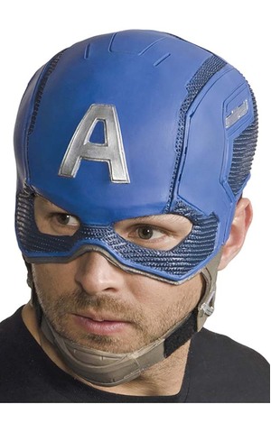 Adult Captain America Adult Overhead Mask