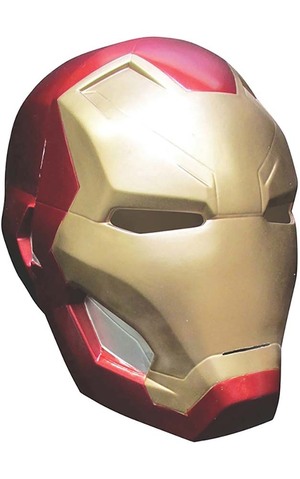 Iron Man Child 2pc Mask Makes A Full Helmet