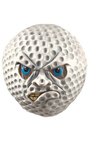 Hole In One Golf Ball Adult Mask