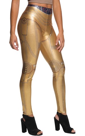 C3po Adult Leggings