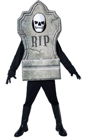 Gravestone Novelty Adults Halloween Tombstone Costume