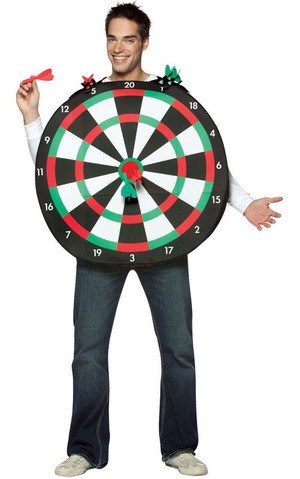 Dartboard Bullseye Novelty Costume