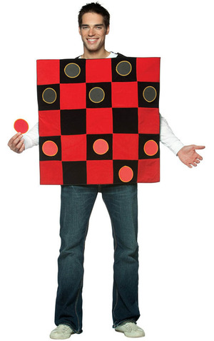 Chinese Checkers Draughts Adult Novelty Costume