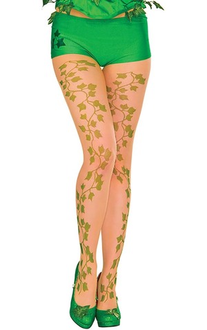 Adult Poison Ivy Stockings Tights