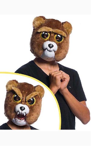 Sir Growls-a-lot Child Bear Mask Feisty Pets