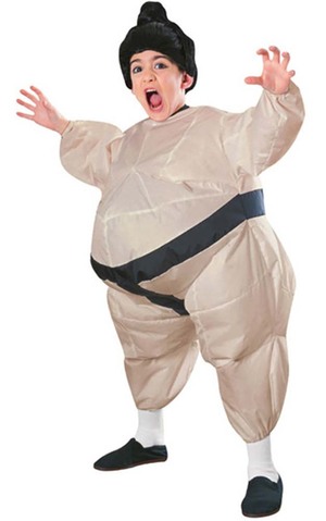 Inflatable Sumo Child Costume