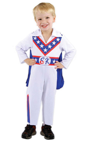 Evel Knievel Motor Bike Superstar Child Costume