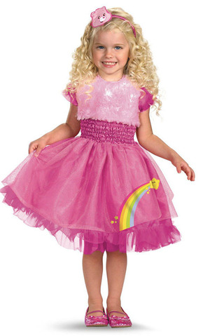 Cheer Rainbow Care Bear Child Costume