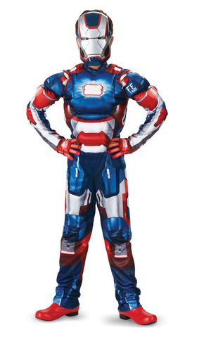 Iron Man 3 Patriot Classic Muscle Costume