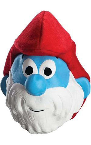 Papa Smurf Adult Mask
