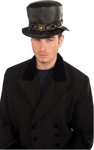 Steampunk Belted Hat