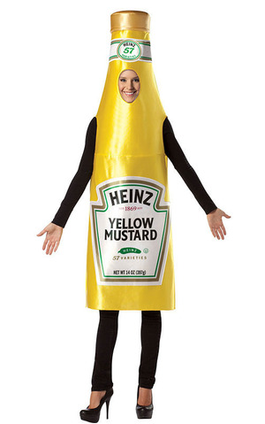 Heinz Classic Mustard Bottle Adult Costume
