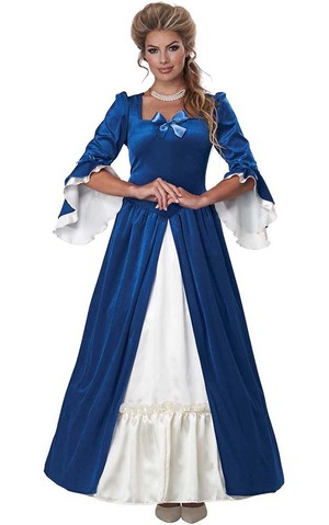 Colonial Era Dress Martha Washington Adult Costume