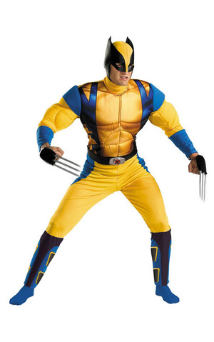 Wolverine Origins Classic Muscle Adult Costume