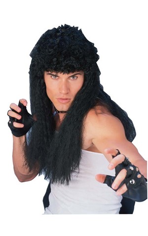 Curly Hair Black Wig