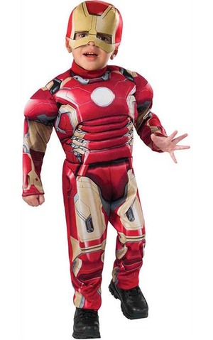 Iron Man Muscle Chest Toddler Costume