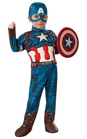Captain America Muscle Chest Toddler Costume