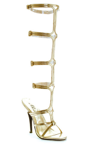 Gold Goddess High Heels