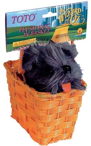 Toto in A Basket Wizard of Oz