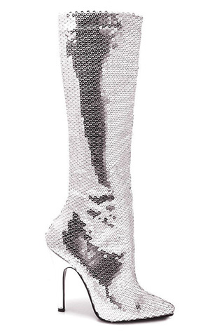 Gray high hotsell heel boots