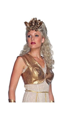 Athena Greek Goddess Wig and Headpiece