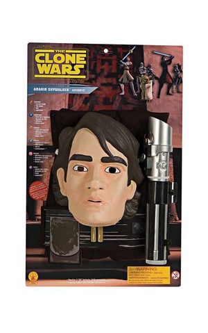 Anakin Skywalker Star Wars Child costume set + Lightsaber