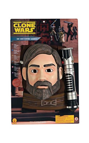 Obi Wan Kenobi Star Wars Child costume set + Lightsaber
