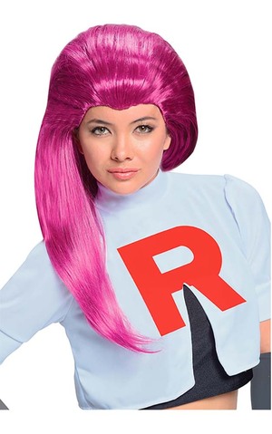 Jessie Adult Purple Pokemon Wig