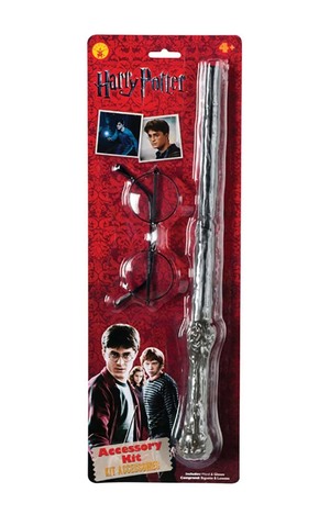 Harry Potter Glasses And Wand Kit