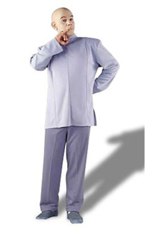 Dr Doctor Evil Austin Powers Adult Costume
