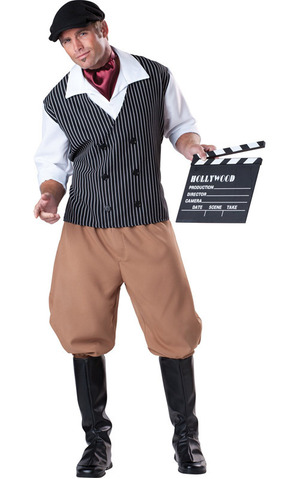 Hollywood Plus Size Movie Director Adults Costume