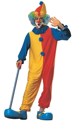 Circus Clown Adult Costume