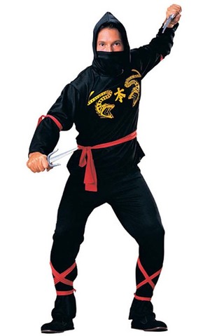 Ninja Karate Warrior Adult Costume