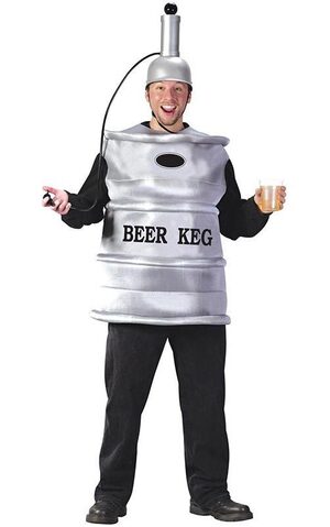 Beer Keg Plus Size Adult Costume