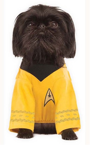 Captain Kirk Star Trek Pet Dog Costume