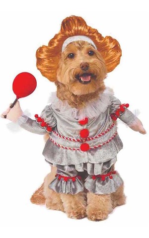 Walking Pennywise It Pet Dog Costume
