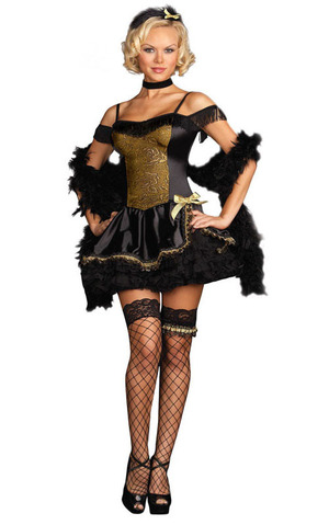 Sexy Western Bar Maid Adult Costume