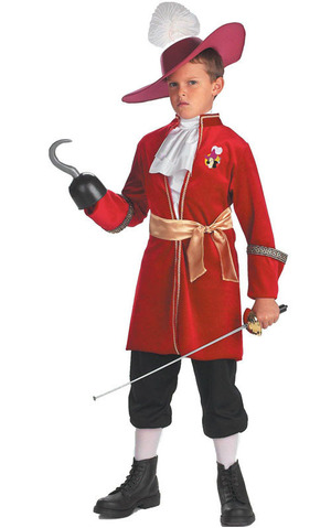 Disney Peter Pan Captain Hook Pirate Toddler Costume
