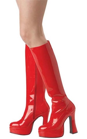 Red Super Hero Boots