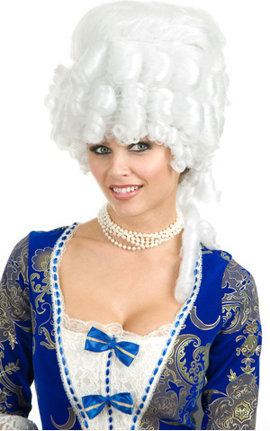 Colonial Maiden Renaissance Adult Wig 
