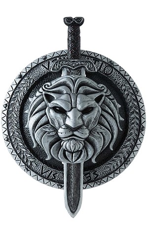 Shield Of Thrones Shield & Sword