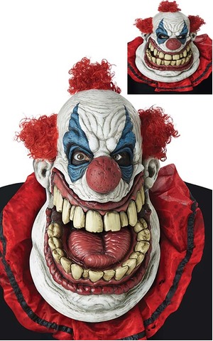 Fatty Mc clownface Adult Clown Ani Motion Mask