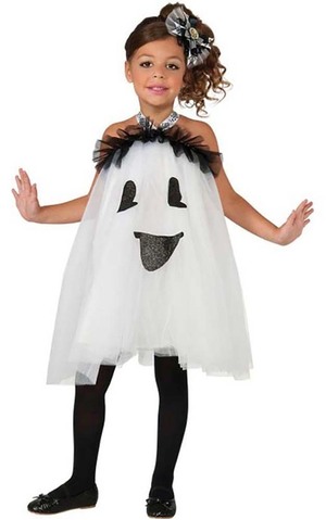 Ghost Tutu Dress Child Costume