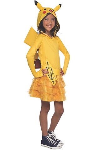 Pikachu Child Pokemon Costume
