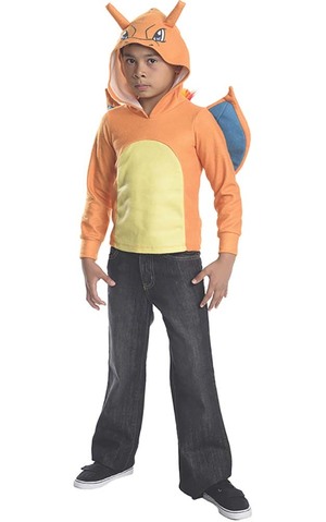 Charizard Hoodie Pokemon Child Costume