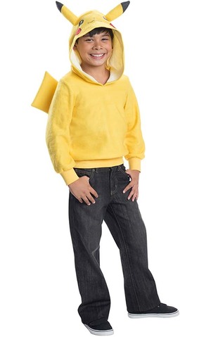 Pikachu Hoodie Pokemon Child Costume