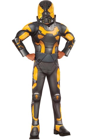 Deluxe Muscle Chest Yellow Jacket Ant-man Child Costume