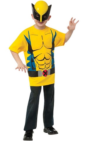 Wolverine Top  T-shirt Child Costume