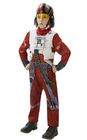 Deluxe Poe X-wing Fighter Child Star Wars Costume